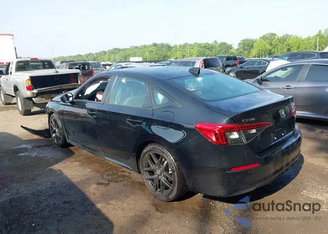 2024 Honda Civic Sport z USA, uszkodzony, nr VIN 2HGFE2F59RH554531